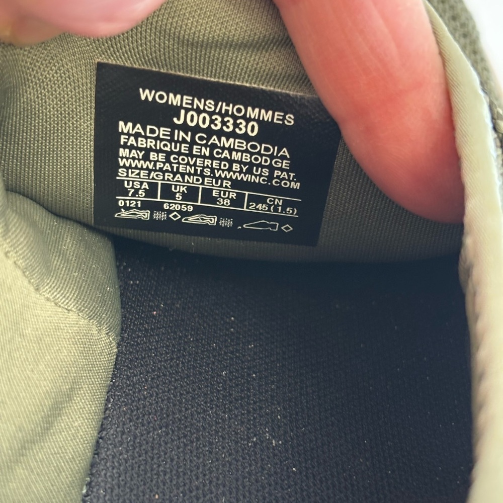 Merrell Cloud Knit Women's 7.5 Olive Green Lightweight Athletic Comfort Sneakers - Picture 12 of 14